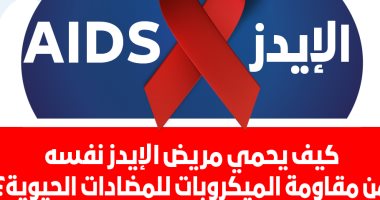 كيف يحمى مريض الإيدز نفسه من مقاومة الميكروبات للمضادات الحيوية.. إنفوجراف