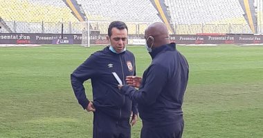 موسيمانى يعاين ملعب برج العرب قبل مواجهة أبو قير للأسمدة فى الكأس.. صور