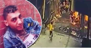 فيديو.. عامل يلقى مادة حارقة على شاب ويشعل به النار حتى الموت فى كرداسة