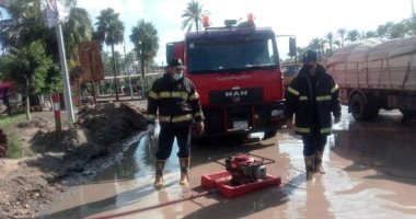 محافظ البحيرة يعلن استمرار رفع درجة الاستعداد القصوى بسبب الطقس السيئ.. صور