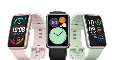 هواوي تقدم خاصية قياس مستويات تشبع الأكسجين في الدم (SpO2) وبطارية تدوم 10 أيام في ساعة HUAWEI WATCH FIT الجديدة
