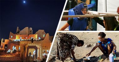 العالم هذا الصباح.. آلاف الإثيوبيين ينتظرون الطعام على الحدود مع السودان.. فتيات غزة يقتحمن رياضة الرجال..  وجدران حى الطريف بالسعودية تتزين بقادة مجموعة الـ20.. صور