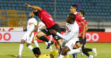 15 دقيقة.. تعادل سلبى بين الزمالك ونادى مصر.. وإلغاء هدف لكاسونجو.. صور