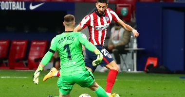 برشلونة يسقط أمام أتلتيكو مدريد ويتراجع للمركز العاشر بالليجا.. فيديو
