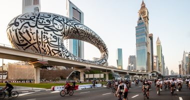 الأول من نوعه.. ولى عهد دبى يتقدم 20 ألف مشارك فى "تحدى دبى للدراجات الهوائية".. مشاركة دراجين دوليين وحضور مميز لأصحاب الهمم.. حمدان بن محمد: مستوى الإقبال يعكس درجة عالية من وعى المجتمع بقيمة الرياضة..صور