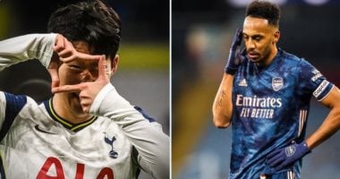 آرسنال يتساوي مع عدد أهداف سون بعد 9 مباريات في الدوري الإنجليزي