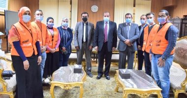 انطلاق مبادرتى العلاج عن بُعد والتوعية بمخاطر المخدرات بجامعة بنى سويف