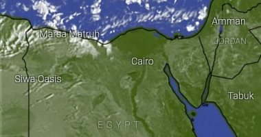 "الأرصاد" تبرز صورا للقمر الصناعى تتوقع سقوط أمطار بالإسكندرية 