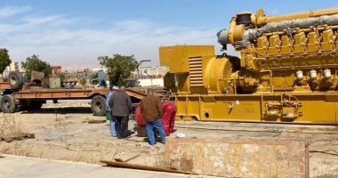 تدعيم محطة كهرباء الفرافرة بوحدة توليد كهرباء بتكلفة 27 مليون جنيه