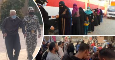 أبرز 10 مشاهد فى انتخابات الإعادة لمجلس النواب بالمحافظات.. نساء القرى يتصدرن المشهد الانتخابى بقنا.. الشرطة تساعد كبار السن على الوصول إلى اللجان.. وشرطة نسائية لتأمين الانتخابات فى أسوان والوداى الجديد.. صور 