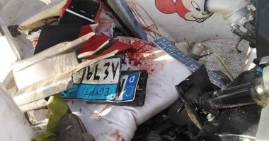 إصابة 7 في حادث تصادم سيارتين بقرية صالحجر ببسيون