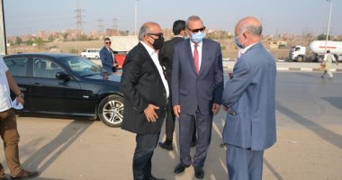 محافظ القليوبية يتفقد مواقع إنشاء مناطق لوجستية وأسواق.. صور