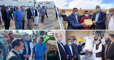 قوافل بيطرية ومعدات زراعية وزراعة عضوية أهم ملامح تنمية "سيوة".. تخصيص 1.3 مليار جنيه لإحياء صحراء مطروح.. وخطط لتطوير الخدمات المصرفية ودفع صناعة التمور والزيتون والأسماك.. والدعم الفنى والتقاوى والشتلات مجانا