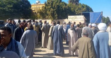 تزاحم الناخبين أمام لجان إعادة انتخابات النواب فى قنا.. صور