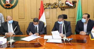 محافظ المنوفية يوقع عقد أول مدرسة دولية باستثمارات مليار و600 مليون جنيه.. فيديو
