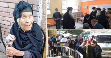 الصعايدة يزحفون على لجان الإعادة بانتخابات النواب.. إقبال كثيف على لجان أسوان والأقصر وقنا.. فاطمة أكبر ناخبة معمرة "111 سنة" تشارك فى جولة الإعادة.. كبار السن والسيدات يتصدرون المشهد بقرى شرق وغرب إسنا