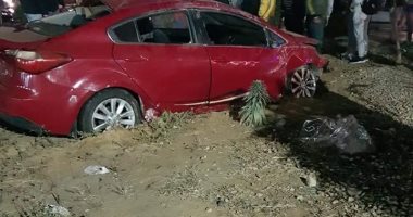 مصرع 4 أشخاص وإصابة 11 فى حادث تصادم بطريق السلام بالسويس.. بالأسماء والصور