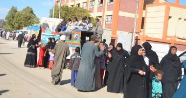 إقبال كبير من سيدات إسنا على لجان انتخابات مجلس النواب بالأقصر..صور