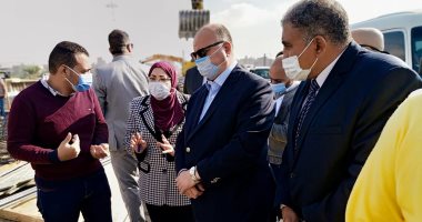 محافظ القاهرة يتفقد إزالات المنشآت المتعارضة مع توسعة الدائرى.. صور
