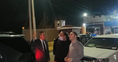 محافظ كفر الشيخ يتفقد كمين القرضا ويتابع استعدادات مواجهة موجة الطقس ليلاً (صور)