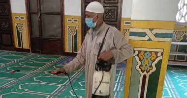 الأوقاف تواصل حملة نظافة وتعقيم المساجد فى المحافظات.. صور