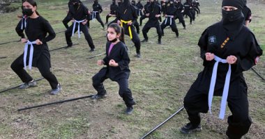 "نينجا الأكراد".. تدريبات عسكرية بكردستان العراق على طريقة أفلام الكرتون..ألبوم صور
