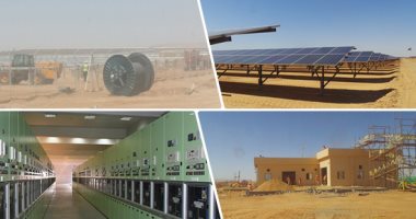 أسوان عاصمة الطاقة.. عروس الجنوب تشهد تكرار إنجاز السد العالى بمشروع بنبان.. 40 محطة طاقة شمسية تضيف 1465 ميجاوات للشبكة القومية.. المشروع يحصد جائزة التميز الحكومى العربية..والمحافظة تؤكد مساهمته بالتنمية..صور
