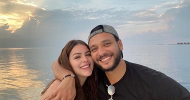 رسالة رومانسية من هنادى مهنى لزوجها أحمد خالد صالح فى عيد ميلاده.. صورة