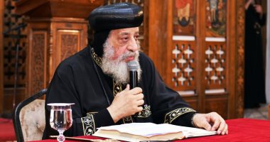 البابا تواضروس يلقى عظته الأسبوعية اليوم دون حضور شعبى