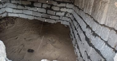 إزالة 8 مقابر أقامها مواطن بالمخالفة للإتجار بها في شبرا الخيمة