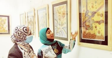 إيه اللى جاب الفيزياء عند الخط العربى؟ لوحات مبتكرة لطلاب تربية نوعية مزجتهما