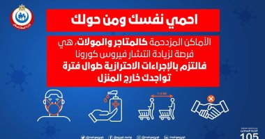 الصحة تحذر من الأماكن المزدحمة.. وتؤكد: فرصة لانتشار فيروس كورونا