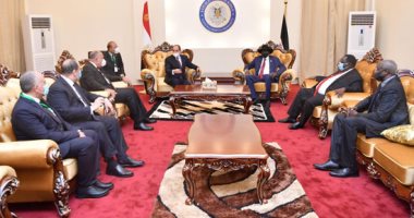 مباحثات مثمرة بين الرئيس السيسى وسلفا كير فى زيارة تاريخية لجنوب السودان 