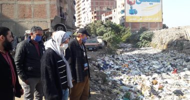 نائب محافظ القليوبية تتفقد تغطية ترعة البولاقيه والمحطة الوسيطة بشبرا الخيمة
