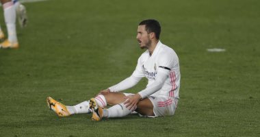 ريال مدريد ضد ألافيس.. هازارد يزيد معاناة الملكى ويخرج مصابا بالدقيقة 28
