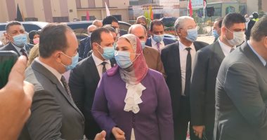 وزيرة التضامن تصل الشرقية لافتتاح أول دار للأطفال والكبار فاقدى الرعاية