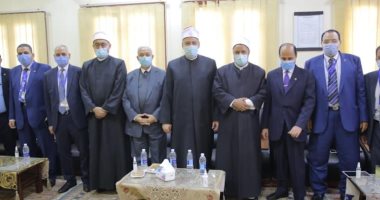 وكيل الأزهر يلتقى فريق اعتماد الجودة بتفهنا الأشراف.. صور