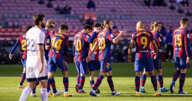 تشكيل برشلونة المتوقع لمواجهة فرينكفاروسى بدون ميسى فى دوري الأبطال