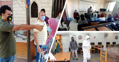 14 إجراء في الجامعات للوقاية من كورونا خلال امتحانات الفصل الدراسى الأول