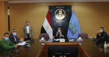 سكرتير محافظة كفر الشيخ يتابع مشروع الربط الالكترونى جميع المواقع الحكومية 
