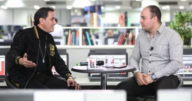 أحمد شيبة فى حواره لتليفزيون اليوم السابع مع عمرو صحصاح: اللى منى مزعلنى تجربة عشتها و"عليا الطلاقى أسيادنا راضيين عليك" سبب شهرتى.. أنا وقفت جنب اللى باعونى لما الزهر لعب معايا.. وبهاء سلطان أفضل صوت فى مصر