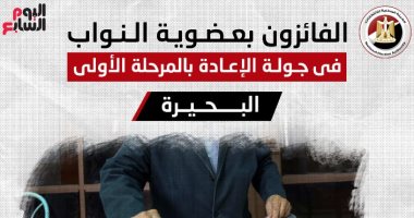أسماء الفائزين فى جولة الإعادة بانتخابات النواب فى البحيرة.. إنفوجراف