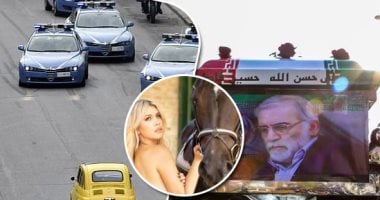 العالم هذا المساء ..سكان قرية هندية يفاجئون بالذهب على الشاطئ ..مطاردة بين توم كروز بـ فيات 500 والشرطة فى روما.. زوجة إيكاردى تظهر بجلسة تصوير عارية ..مادونا تكشف عن صور عيد الشكر فى "أحضان" صديقها