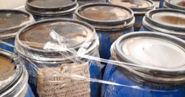 ضبط 2 طن زيتون مخلل منتهى الصلاحية فى حملة تموينية بالعاشر