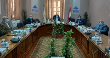 رئيس جامعة بنها يترأس لجنة اختيار عميد كلية الهندسة