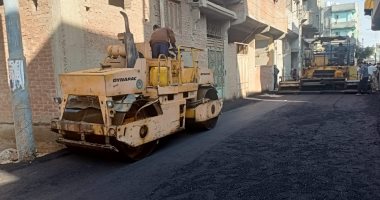 محافظ الدقهلية يوجه بمتابعة تنفيذ مشروعات رصف الطرق الداخلية والشوارع 