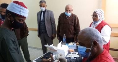 انطلاق المبادرة الرئاسية للكشف عن فيروس c لطلاب الإعدادى بمعهد بنين القرنة.. صور
