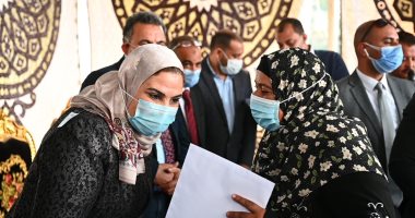 وزيرة التضامن تعلن تمويل مشروع للإنتاج الحيوانى المنزلى بكفر الشيخ لـ 620 مستفيد