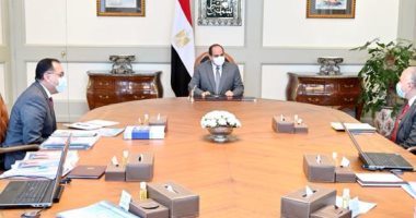 الرئيس السيسى يعقد اجتماعاً لمتابعة المشروع القومي لإنشاء وتطوير مؤسسات تجميع الألبان على مستوى الجمهورية.. ويوجه بدعم 50 ألف جنيه لكل مركز.. وتحسين آليات الري والاستعانة بالتكنولوجيا الحديثة للبيئة الصحراوية