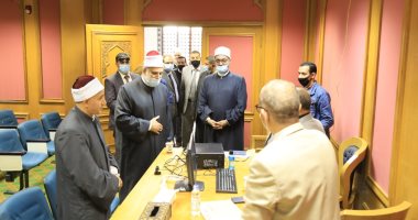 وكيل الأزهر يتفقد اختبارات الابتعاث الخارجى لتمثيل مصر والأزهر فى دول العالم